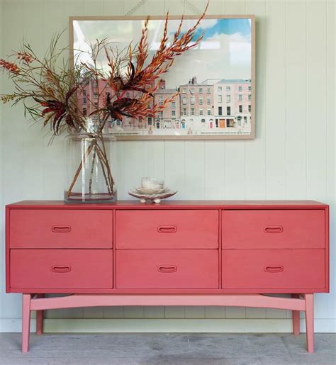 Dusky Pink Chalk Paint® Scandinavian Pink Annie Sloan Painted