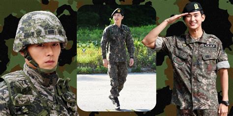 11 Korean Stars Who Made Their Real Life Military Uniform So Sexy And