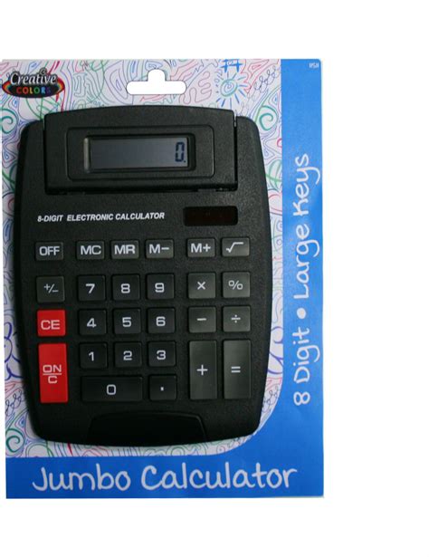 wholesale jumbo calculator dollardays