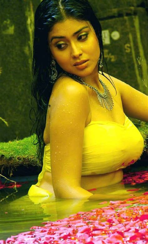 Actress Gallery Shriya Saran Wet Hot Hd Stills In Mazhai
