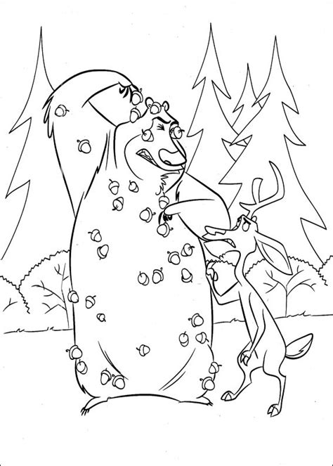 open season part  coloring pages cartoons   years kids