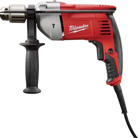 shipping milwaukee corded electric hammer drill  chuck  amp  bpm