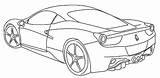 Coloring Pages Drift Car Cars Getcolorings sketch template