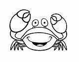 Crab Clipart Coloring Pages Cute Crabs Velvet Cartoon Clip Colouring Cliparts Search Printable Google Animals Color Sea Library Coloringcrew Book sketch template