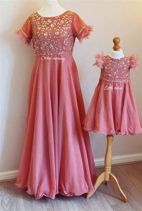 twinning dresses for mommy and daughter little orhni