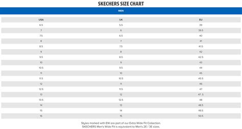 skechers size chart width greenbushfarmcom