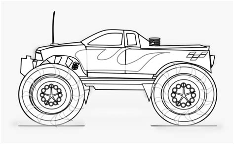 lego monster truck coloring pages