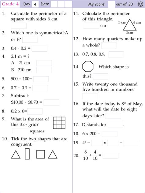 mental math grade  day  mental math st grade math