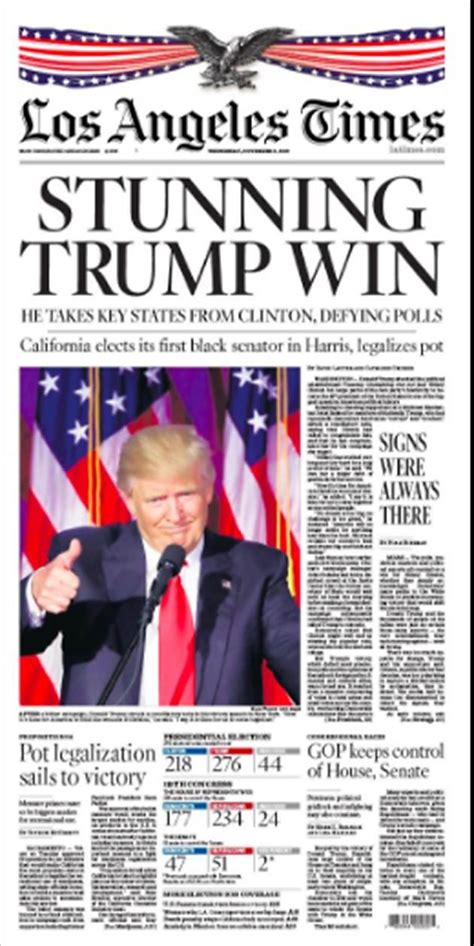 trumps house  horrors   election front pages phillyvoice