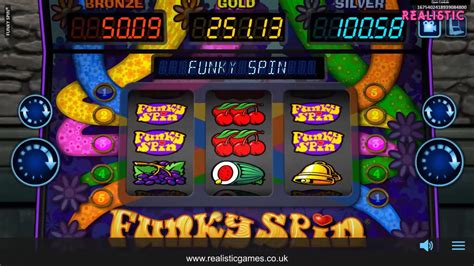 funky spin slot realistic games review  demo game