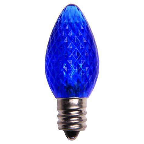 blue led christmas light bulbs