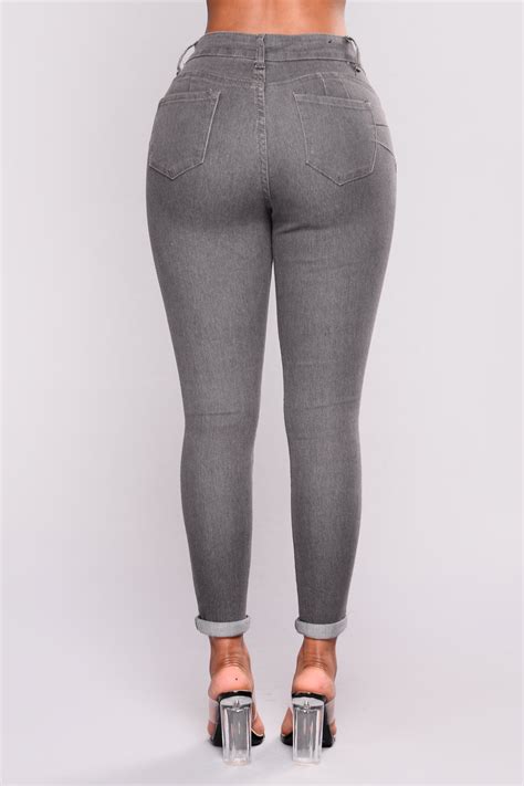 She Mighty Fine Booty Lifting Jeans Grey