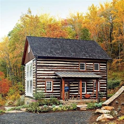 lovingly restored  updated historic virginia log cabin log cabin exterior log cabin