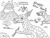 Coloring Pages Creature Lagoon Universal Studios Saurolophus Getcolorings Happy Getdrawings Unparalleled Year Compromise Colorings sketch template