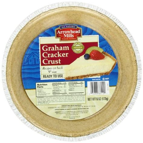 Arrowhead Mills Graham Pie Crust 6 Ounce Pack Of 144 Online Grocery