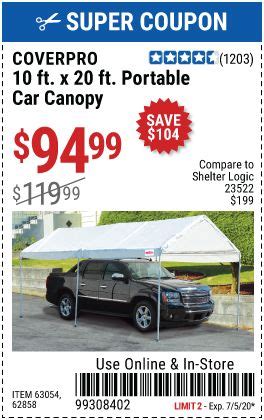 fun coverpro portable car canopy  sided carport
