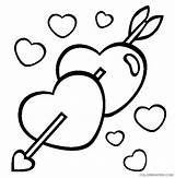 Heart Coloring Pages Cute Printable Coloring4free Related Posts Broken sketch template