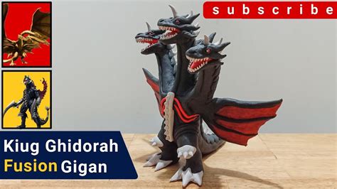 King Ghidorah Fusion Gigan Stopmotion Youtube