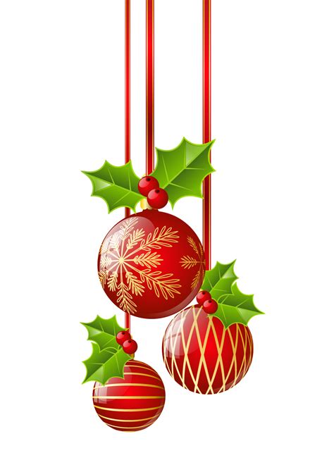transparent christmas red ornaments png clipart christmas card crafts