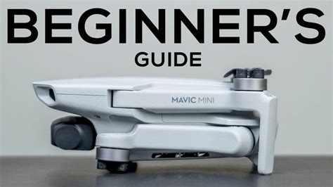 dji mavic mini full beginners guide youtube mini drone mavic drone design