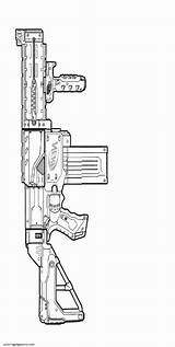 Nerf Sniper Pages sketch template