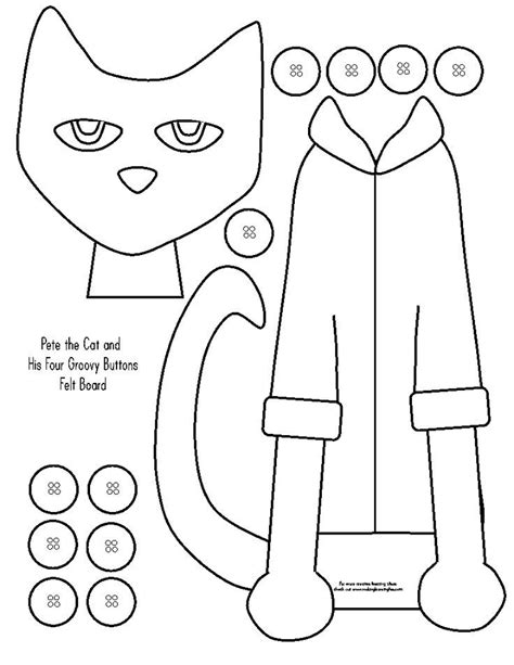 pete  cat coloring page  heartof cotton candy