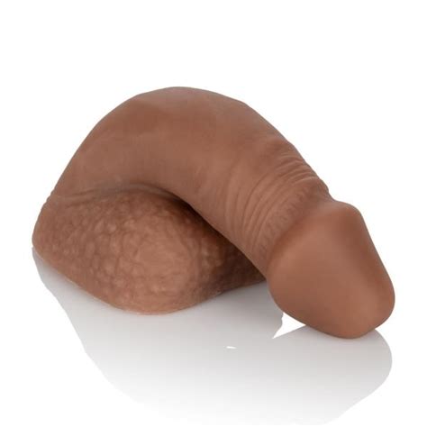 Packer Gear 5 Inches Silicone Packing Penis Brown On Literotica