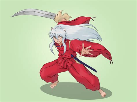 draw inuyasha  pictures wikihow