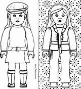 Coloring Pages American Girl Doll Printable Kit Julie Grace Girls Isabelle Print Getcolorings Two Standing Color Wondrous Kittredge Improved Dolls sketch template