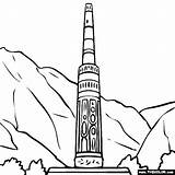 Jam Afghanistan Minaret Coloring Places Famous Tower Landmarks Pages sketch template
