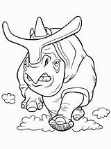 Rhino Ledeno Doba Ausmalbilder Ellie Shira Sakura Eiszeit Bojanke sketch template