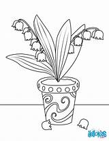 Valley Lily Coloring Pages Hellokids Designlooter Print Color 46kb sketch template