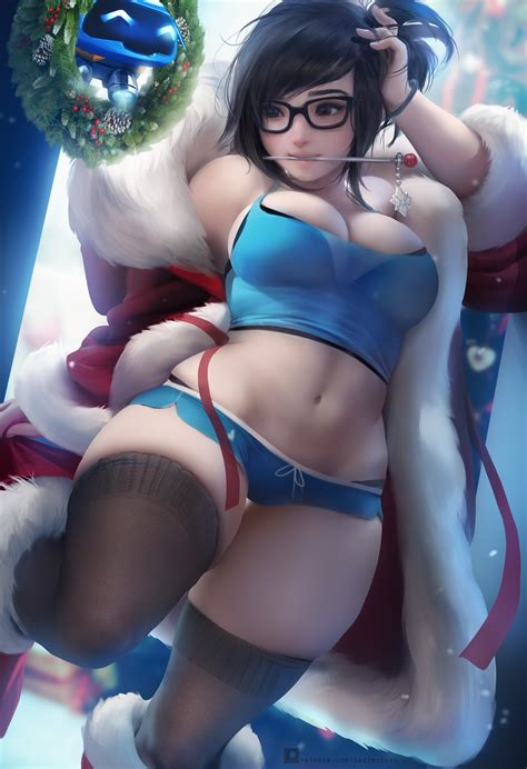 Wallpaper Mei Overwatch Video Game Girls Video Game Characters