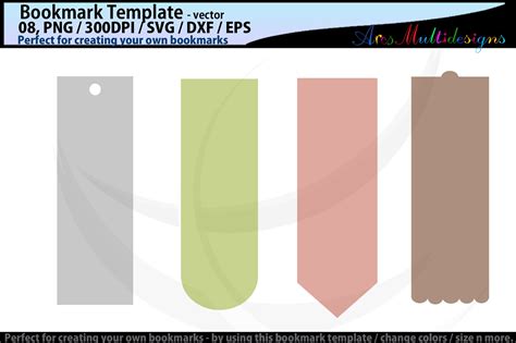 bookmark template svg bookmark template vector bookmarks