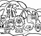 Forest Coloring Animals Pages Brilliant Abc Wecoloringpage Animal Birijus sketch template