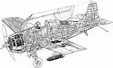 Wildcat Grumman Cutaway F4f Aviões Gruman Ww2aircraft sketch template