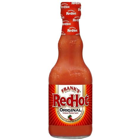 Frank S Original Red Hot Cayenne Pepper Sauce 12 Oz Pack Of 6