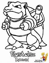 Coloring Blastoise Pokemon Choose Board Pages Print sketch template