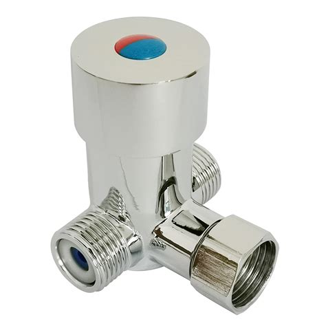 buy hot cold water mixing valve temperature control mixer  automatic sensor faucet