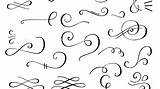 Calligraphy Flourish Flourishes Jarnet sketch template