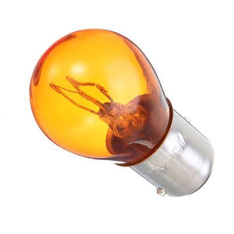halogen light bulb amber glass car brake tail rear stop lights bulb lamp universal sale