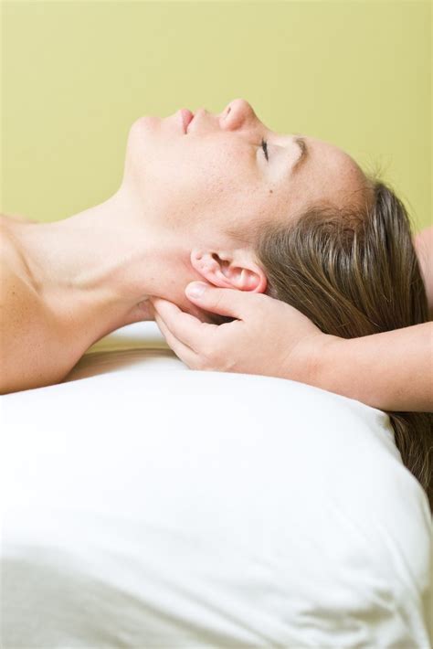 Neck Massage Tension Relief From Massage Deep Tissue Massage