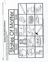Worksheet Template Gases Liquids Solids Foldable Visitar Looking Yulianto sketch template