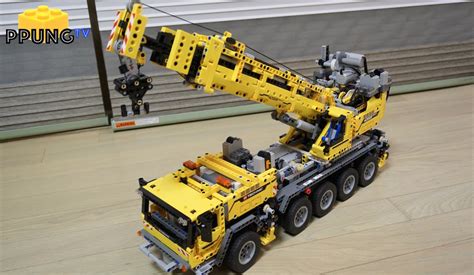 lego technic  rc motorized mobile crane mk ii review  youtube