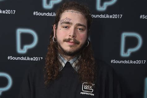 Post Malone Gets A Stay Away Tattoo On His Face Xxl