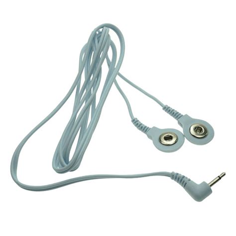 2 pin electro stimulation electric shock wire cable for