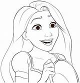 Rapunzel Raiponce Tangled Intreccio Coloringhome Entitlementtrap Coloringtop Trickfilmfiguren Ausmalen sketch template