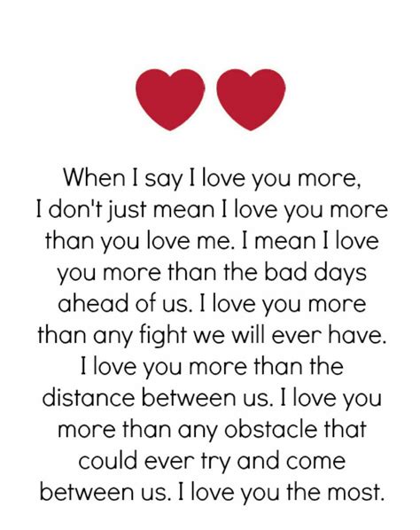 When I Say I Love You More Soulmate Love Quotes