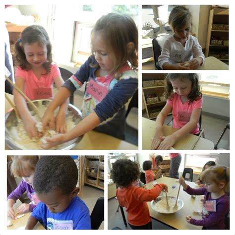 wonderful world  kindergarten making playdough  baking clay