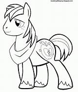 Macintosh Ponis Poni 1358 Animados Spetri Caballos sketch template